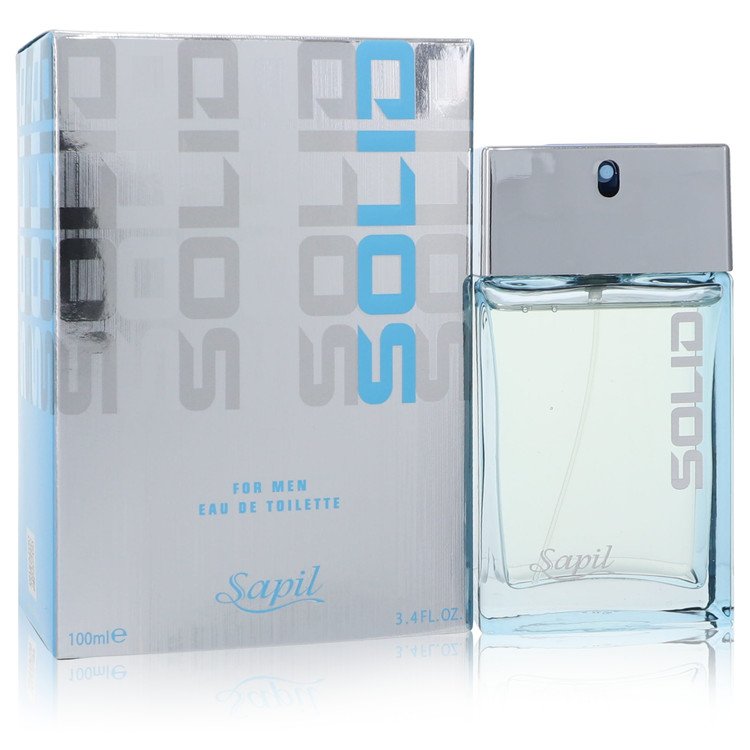 Sapil Solid by Sapil Eau De Toilette Spray 3.4 oz | Men Collection by AAA Beauty - Premium Men Perfume and Cologne | AAA Beauty