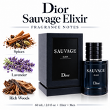 Sauvage Elixir by Christian Dior 2 Oz Eau De Parfum Spray In Box for Men