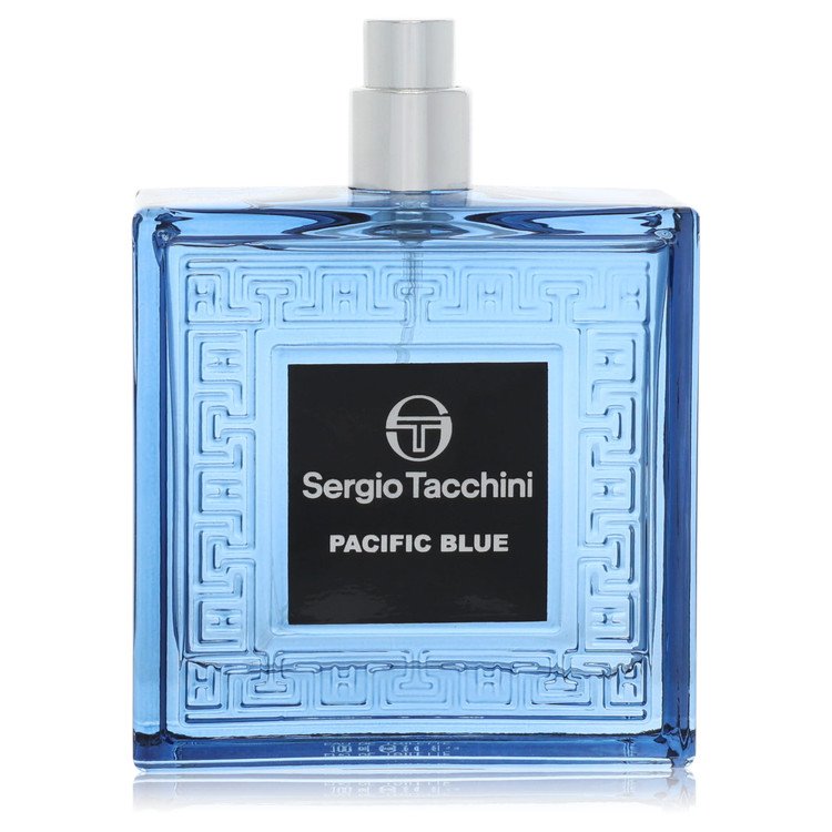 Sergio Tacchini Pacific Blue by Sergio Tacchini 3.4 Oz Eau De Toilette Spray (Tester) for Men