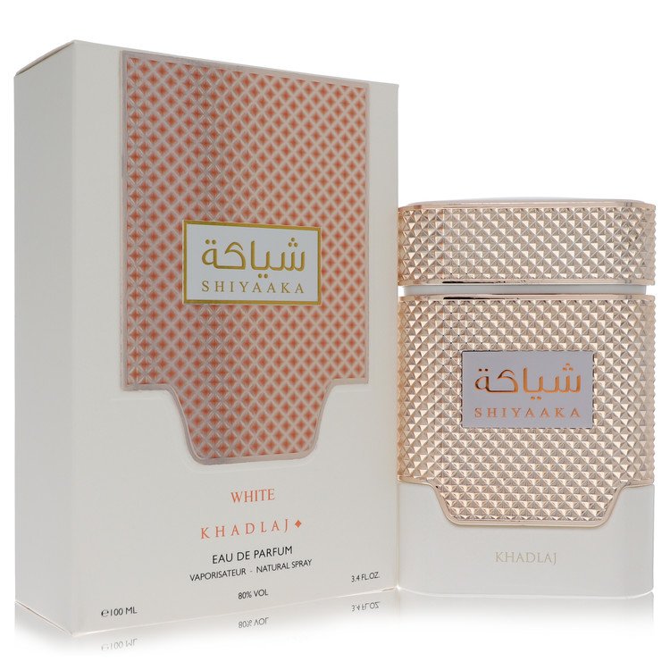 Khadlaj Shiyaaka White by Khadlaj 3.4 Oz Eau De Parfum Spray for Men