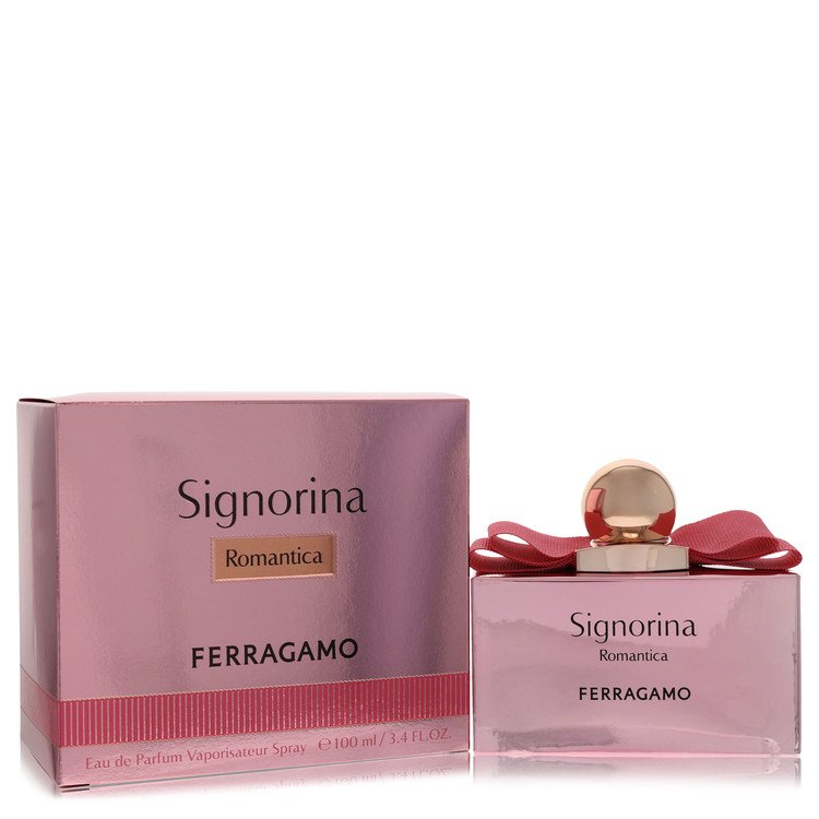 Signorina Romantica by Salvatore Ferragamo by Salvatore Ferragamo 3.4 Oz Oz Eau De Parfum Spray 3.4 Oz for Women