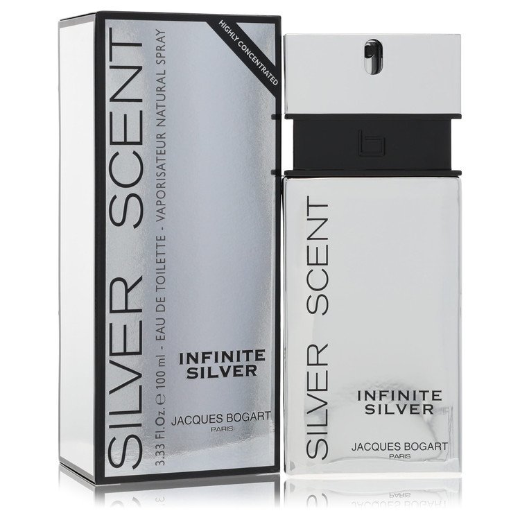 Silver Scent Infinite Silver by Jacques Bogart 3.3 Oz Eau De Toilette Spray for Men