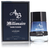 Ab Spirit Millionaire Dark Fusion by Lomani 3.4 Oz Eau De Parfum Spray for Men