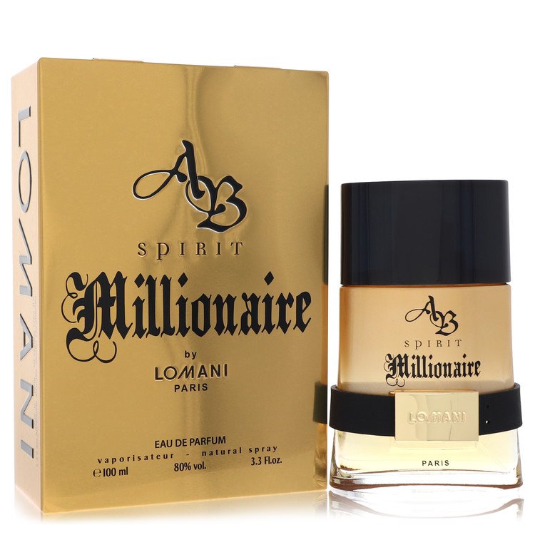 Spirit Millionaire by Lomani Eau De Parfum Spray 3.3 oz for Men - Premium Designer Fragrance – Available at AAA Beauty