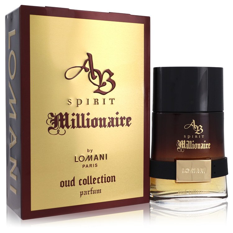 Spirit Millionaire Oud Collection by Lomani 3.3 Oz Eau De Parfum Spray for Men