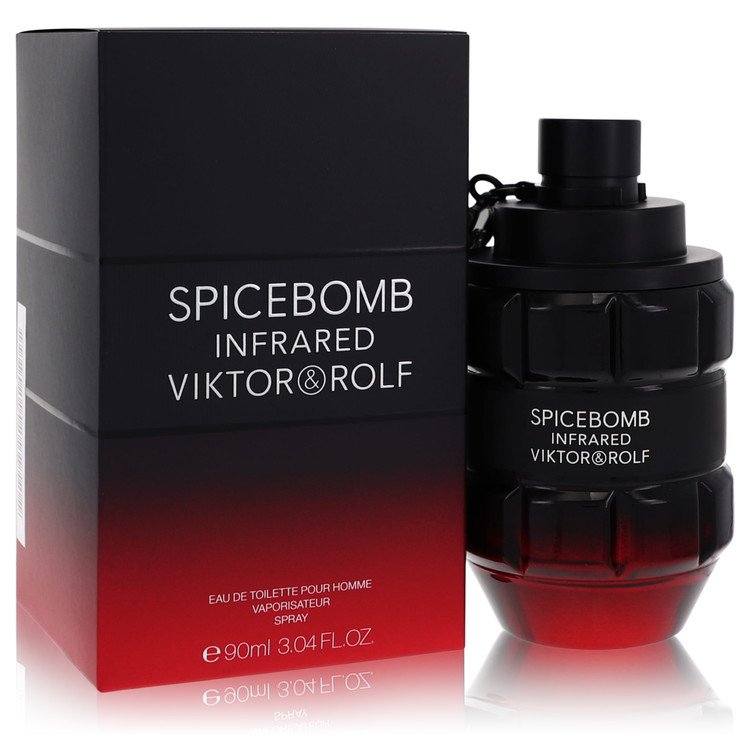 Spicebomb Infrared By Viktor & Rolf 3.04 Oz Eau De Toilette Spray For Men In Box