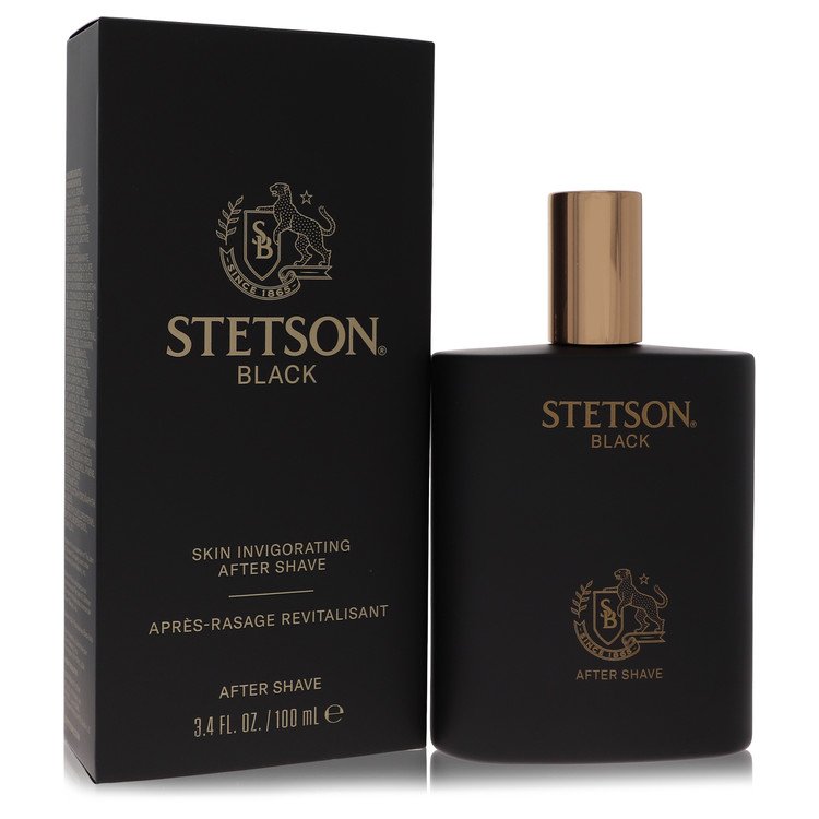 Stetson Black by Coty 3.4 Oz After Shave for Men