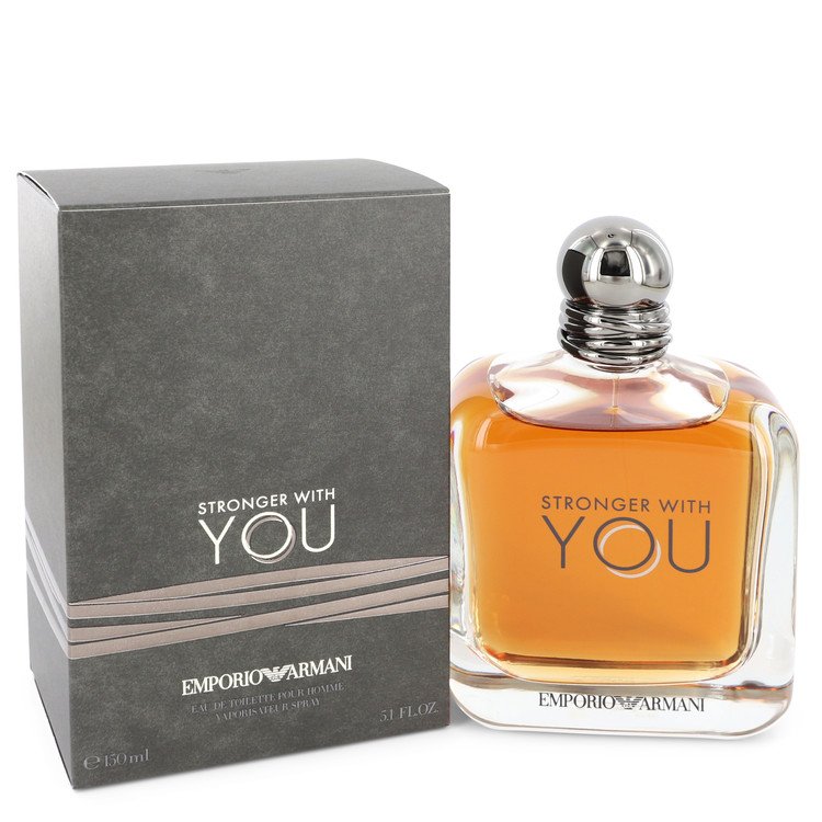 Stronger With You by Armani 5.1 Oz Eau De Toilette Spray for Men