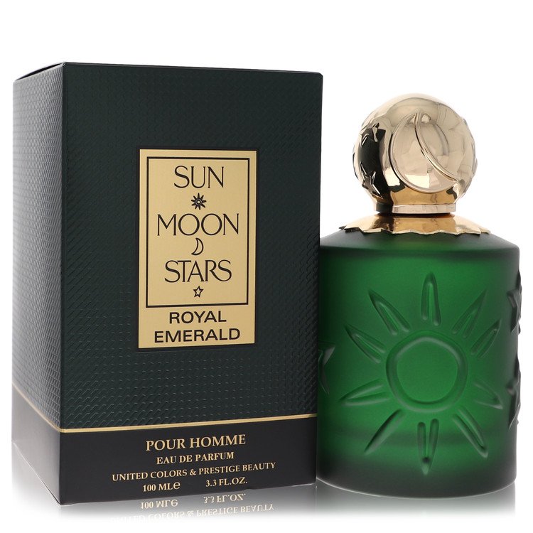 Sun Moon Stars Royal Emerald by Karl Lagerfeld 3.3 Oz Eau De Parfum Spray for Men