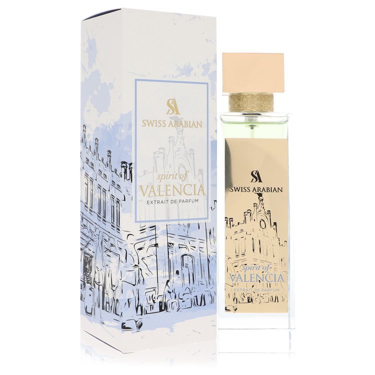 Swiss Arabian Spirit of Valencia by Swiss Arabian Extrait De Parfum Spray (Unisex) 3.4 oz | Men Collection by AAA Beauty - Premium Men Perfume and Cologne | AAA Beauty