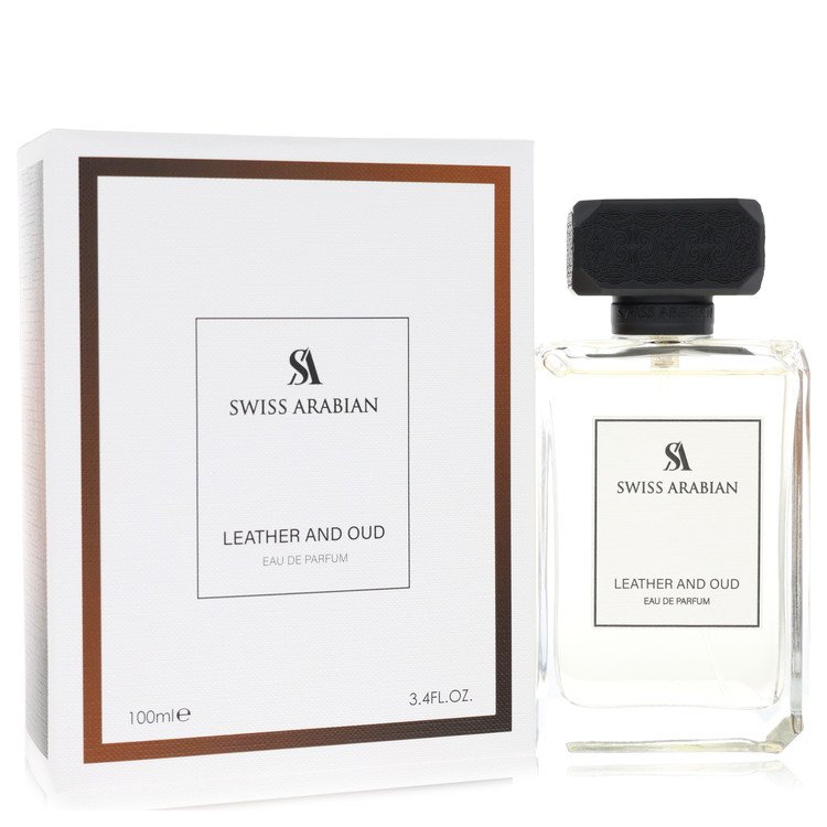 Swiss Arabian Leather And Oud by Swiss Arabian Eau De Parfum Spray (Unisex) 3.4 oz | Men Collection by AAA Beauty - Premium Men Perfume and Cologne | AAA Beauty