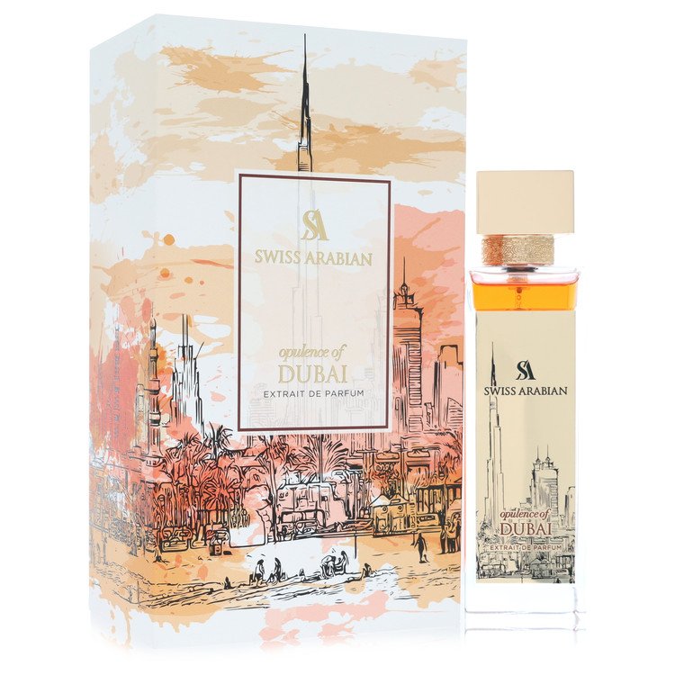 Swiss Arabian Opulence Of Dubai by Swiss Arabian Extrait De Parfum Spray (Unisex) 3.4 oz | Women Collection by AAA Beauty - Premium Women Perfume and Cologne | AAA Beauty