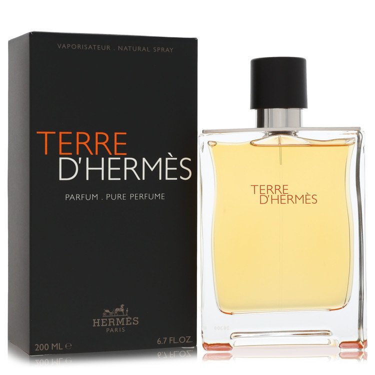 Terre D'hermes by Hermes 6.7 Oz Pure Perfume Spray for Men