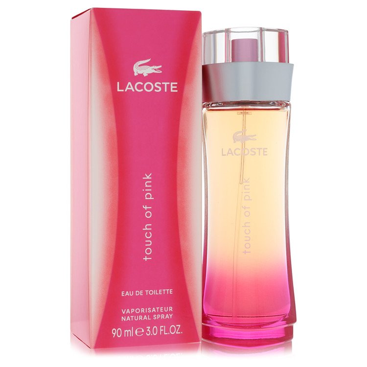 Touch Of Pink by Lacoste 3 Oz Eau De Toilette Spray for Women