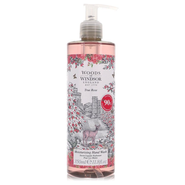 True Rose by Woods Of Windsor 11.8 Oz Hand Wash for Women