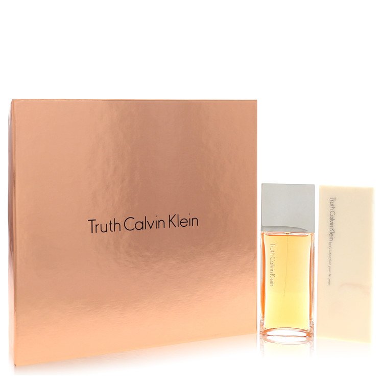 Truth by Calvin Klein Gift Set -- 1.7 oz Eau De Parfum Spray + 3.4 oz Body Lotion for Women