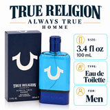 True Religion Always True Homme Blue by True Religion 3.4 Oz Eau De Parfum Spray for Men