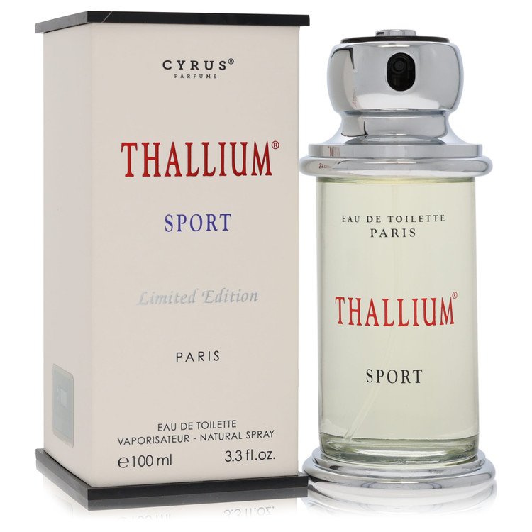 Thallium Sport by Parfums Jacques Evard 3.4 Oz Eau De Toilette Spray (limited Edition) for Men