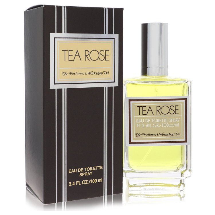 Tea Rose by Perfumers Workshop Eau De Toilette Spray 3.4 Oz for Women