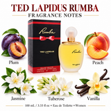 Rumba by Ted Lapidus 3.33 Oz Eau De Toilette Spray for Women
