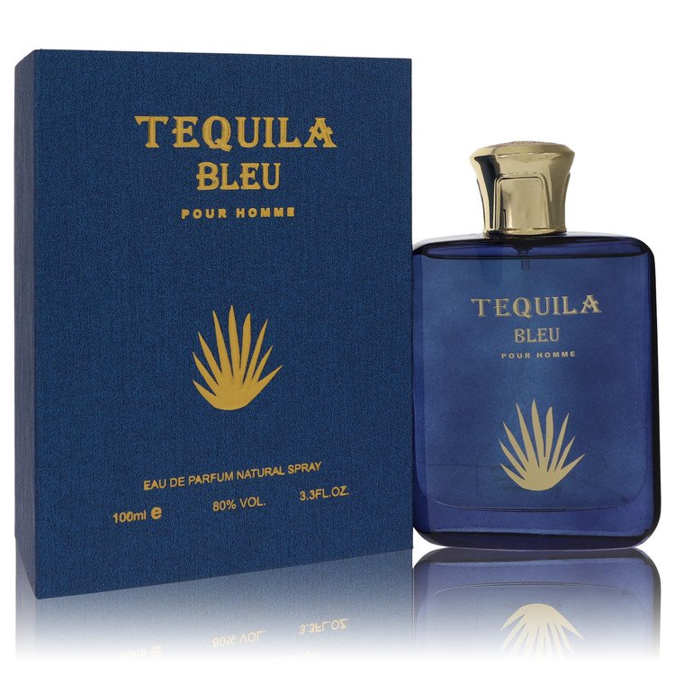 Tequila Pour Homme Bleu by Tequila Perfumes by Tequila Perfumes 3.3 Oz Oz Eau De Parfum Spray 3.3 Oz for Men