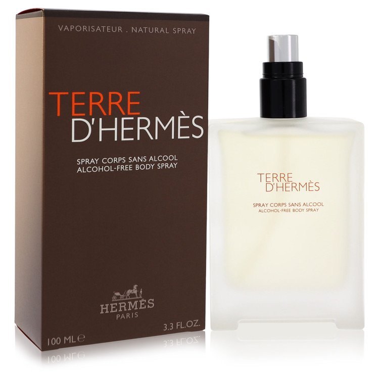Terre D'hermes by Hermes 3.3 Oz Body Spray (alcohol Free) for Men