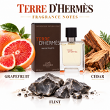Terre D'hermes by Hermes 1.6 Oz Eau De Toilette for Men