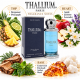 Thallium by Parfums Jacques Evard 3.3 Oz Eau De Toilette Spray for Men