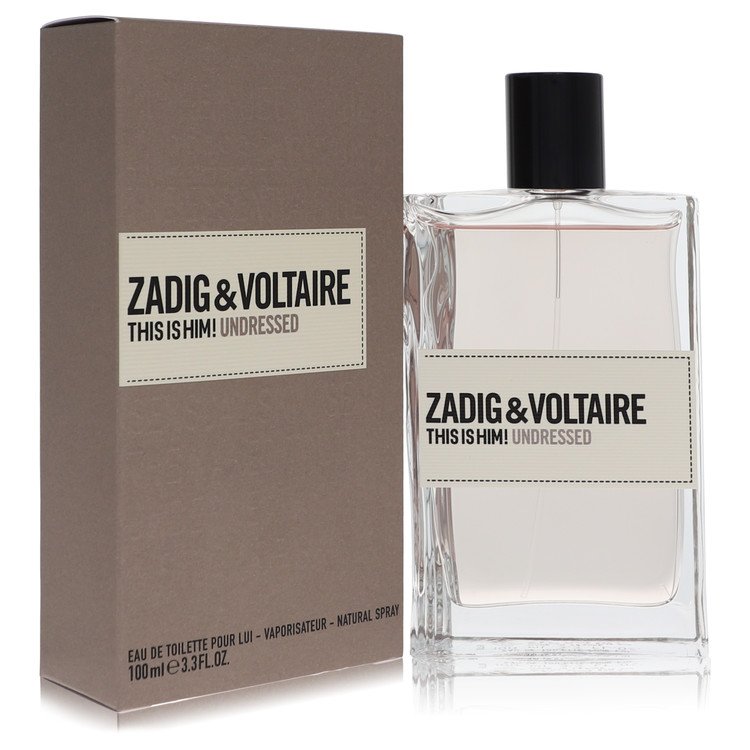 This Is Him Undressed by Zadig & Voltaire 3.3 Oz Eau De Toilette Spray for Men