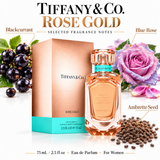 Rose Gold by Tiffany & Co. 2.5 Oz Eau De Parfum for Women