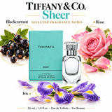 Sheer Tiffany by Tiffany & Co. 1 Oz Eau De Toilette Spray In Box for Women