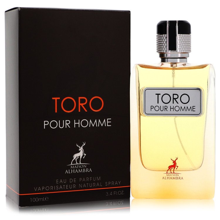 Toro Pour Homme by Maison Alhambra Eau De Parfum Spray 3.4 oz / 100 ml for Men