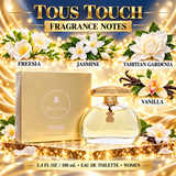 Touch (the Original Gold) By Tous 3.4 Oz Eau De Toilette Spray for Women