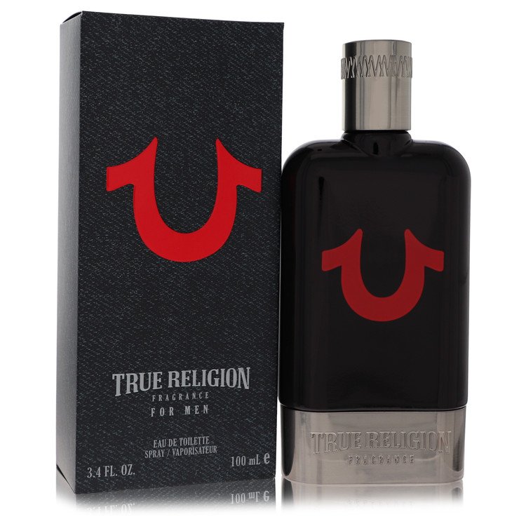 True Religion Black by True Religion 3.4 Oz Eau De Toilette Spray for Men