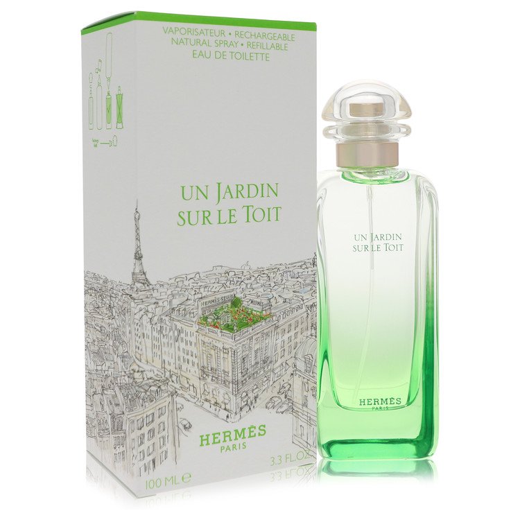 Un Jardin Sur Le Toit by Hermes 3.3 Oz Eau De Toilette for Women