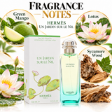 Un Jardin Sur Le Nil by Hermes 3.3 Oz Eau De Toilette Spray In Box for Women