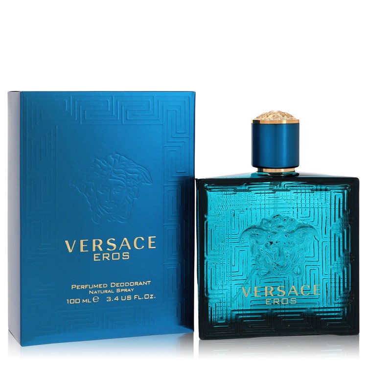 Versace Eros by Versace 3.4 Oz Deodorant Spray for Men