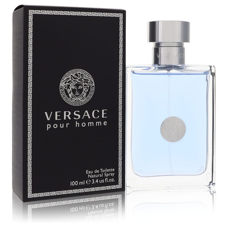 Versace Pour Homme By Versace Cologne 3.4 Oz Eau De Toilette Spray For Men - Box