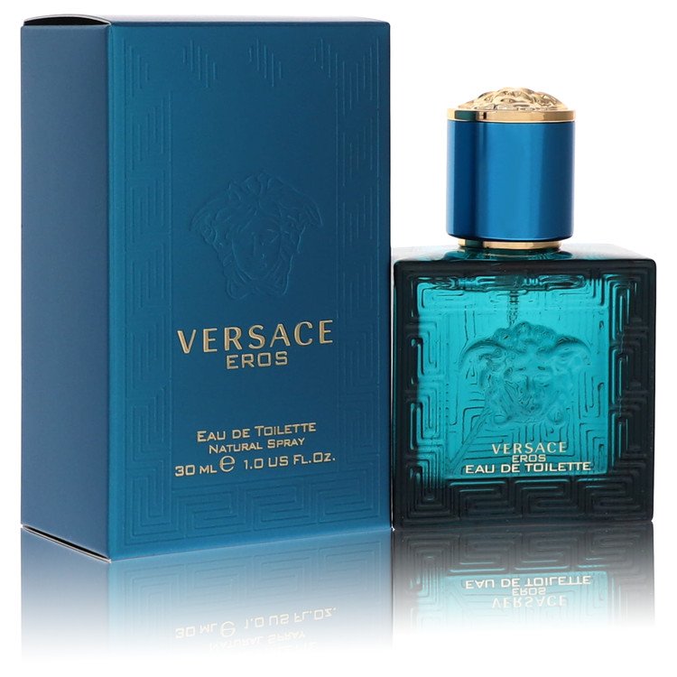 Versace Eros By Versace Cologne 1.0 Oz Eau De Toilette Spray For Men - Box