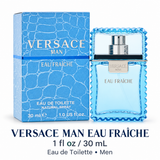 Versace Eau Fraiche by Versace 1 Oz Eau De Toilette Spray for Men