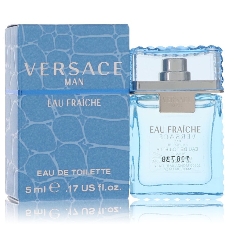 Versace Eau Fraiche By Versace Cologne 0.17 Oz Eau De Toilette Splash For Men - Mini