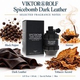 Spicebomb Dark Leather by Viktor & Rolf 5.07 Oz Eau De Parfum Spray In Box for Men
