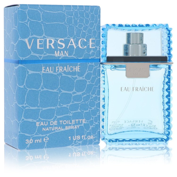 Versace Eau Fraiche By Versace Cologne 1.0 Oz Eau De Toilette Spray For Men - Box