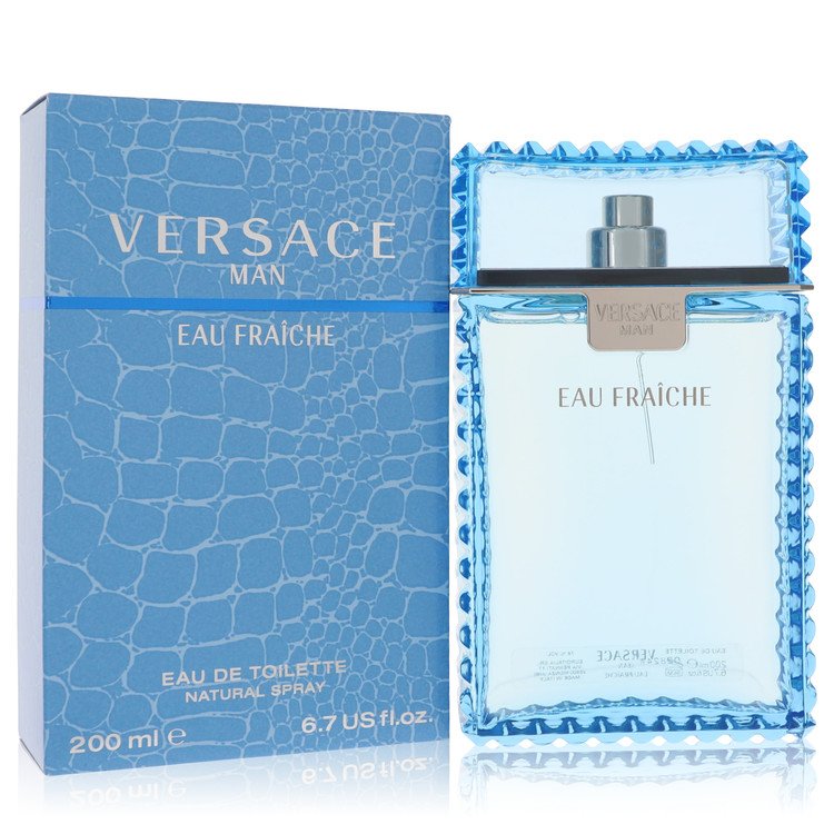 Versace Man by Versace 6.7 Oz Eau Fraiche Eau De Toilette Spray (blue) for Men