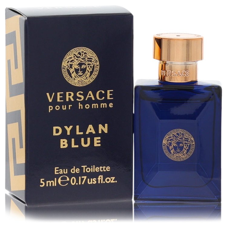 Versace Pour Homme Dylan Blue by Versace 17 Oz Mini Eau De Toilette . for Men