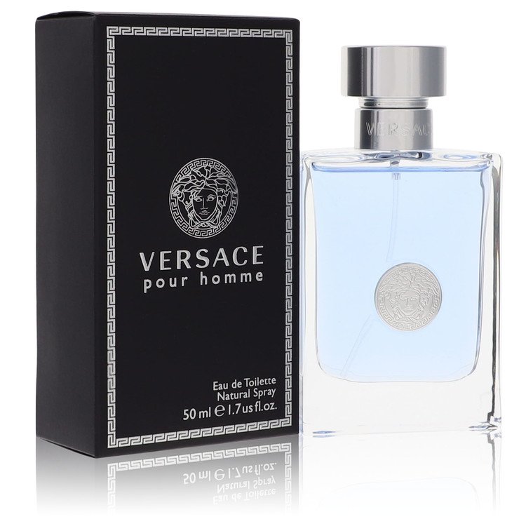 Versace Pour Homme by Versace 1.7 Oz Eau De Toilette Spray for Men