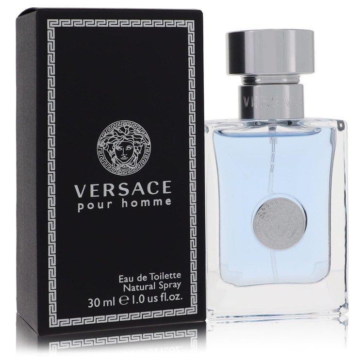 Versace Pour Homme by Versace 1 Oz Eau De Toilette Spray for Men