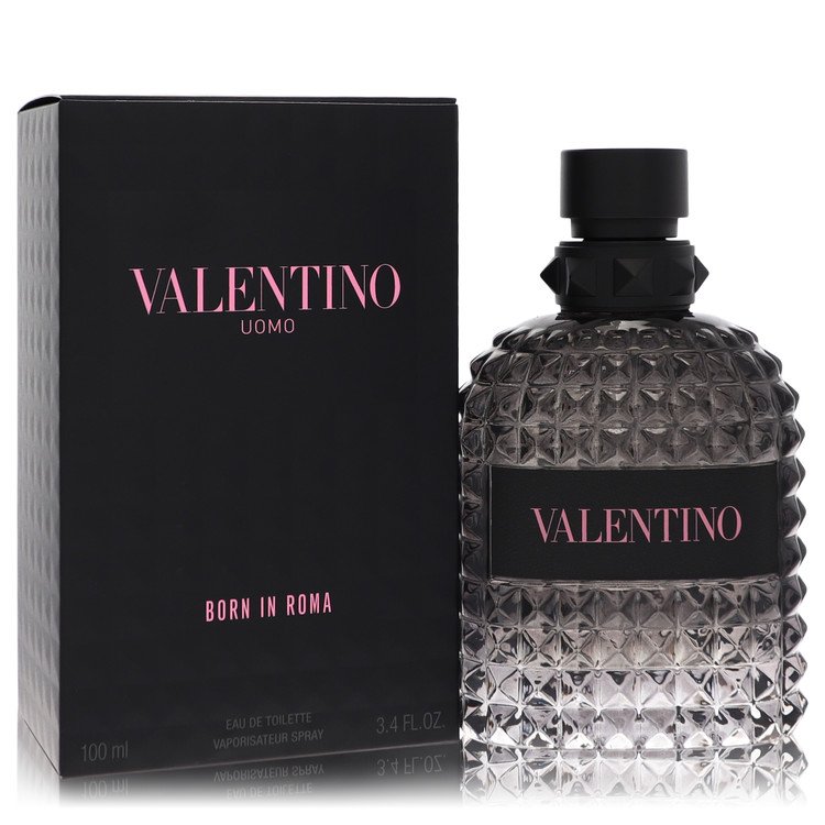 Born In Roma by Valentino 3.4 Oz Eau De Toilette Spray In Box for Men