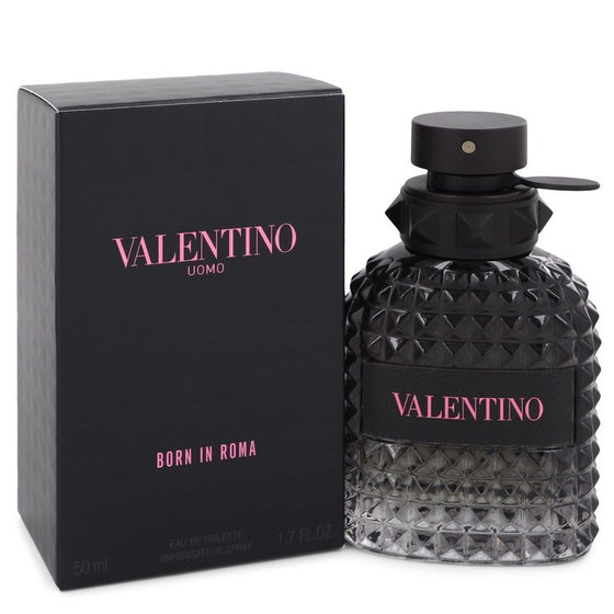 Born In Roma by Valentino 1.7 Oz Eau De Toilette Spray In Box for Men