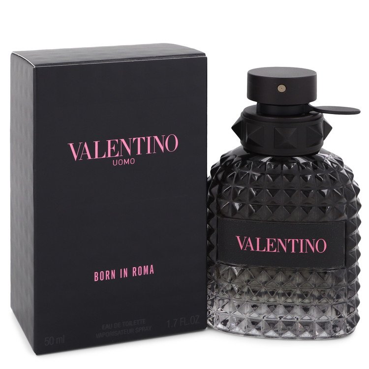 Uomo Born In Roma by Valentino 1.7 Oz Eau De Toilette Spray for Men